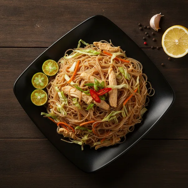 Pancit Bihon Chicken