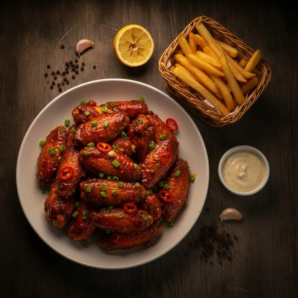 Wing Night: Buffalo Wings + Fries + Dip